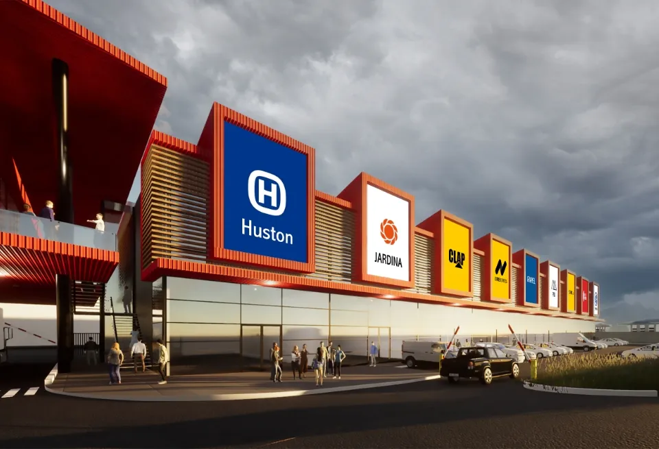 Render de showrooms
